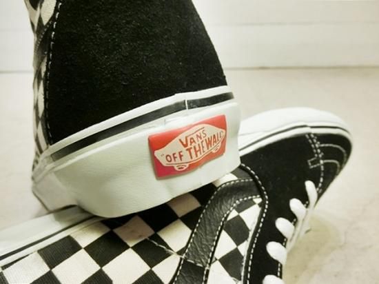 US VANS Sk8-Hi '00s デッドストック 黒箱 インター 26cm DEADSTOCK vans 90s〜00s SK8-HI スケートハイ スケハイ 紺