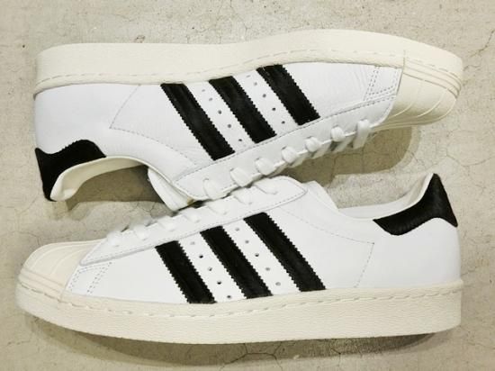 adidas SUPERSTAR 80s White×Black - Laid back(レイドバック