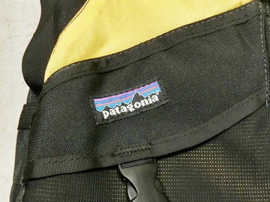 Used】patagonia Lotus Design Remade PFD Duffel Bag Yellow×Black