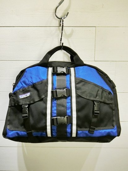 Dead Stock】patagonia Lotus Design Remade PFD Duffel Bag Blue 