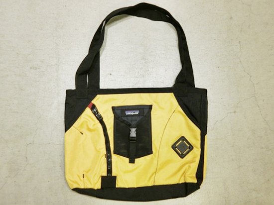 Dead Stock】patagonia Lotus Design Remade PFD Tote Bag Yellow 