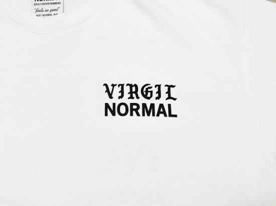 VIRGIL NORMAL Print T-Shirt White - Laid back(レイドバック) | 千葉