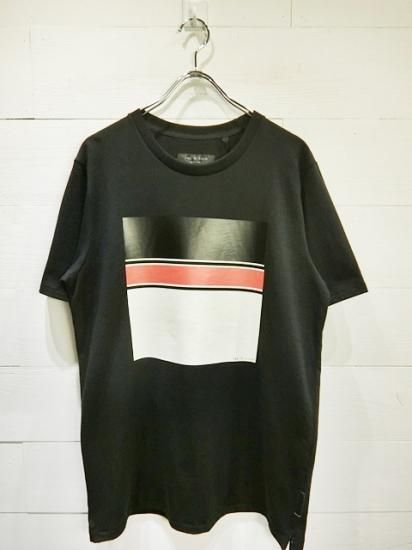 rag & bone Multi Block Print T-Shirt Black - Laid back rag & bone Multi Block Print T-Shirt Black - Laid back