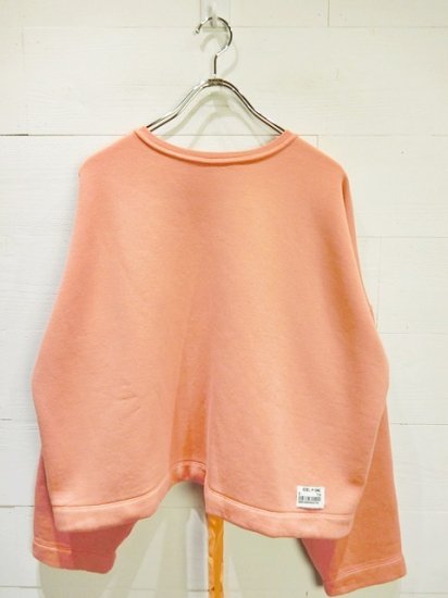 R.M GANG Shrink & Let Out Crew Salmon Pink - Laid back(レイド