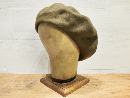 COMESANDGOES BIG BASQUE BERET Khaki - Laid back(レイドバック