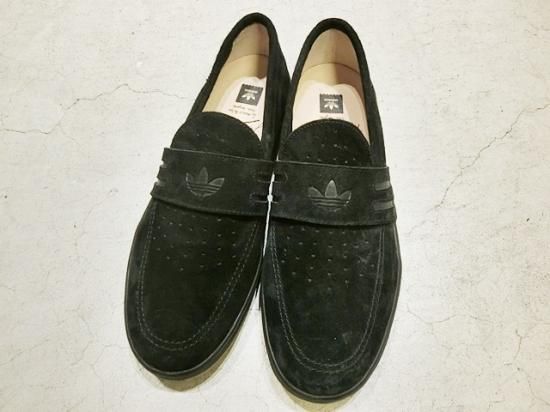 adidas skateboarding Acapulco Penny Loafer Black×Gum - Laid back ...