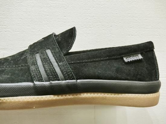 adidas skateboarding Acapulco Penny Loafer Black×Gum - Laid back