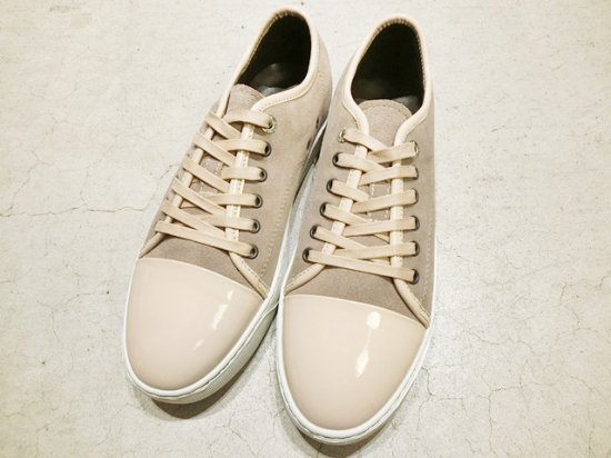 LANVIN（ランバン） Patent×Suede Sneaker Low パテント×スウェード