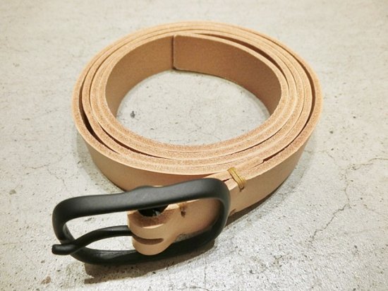 NL（ニール） -Wyatt- Leather Belt レザーベルト Natural - Laid back