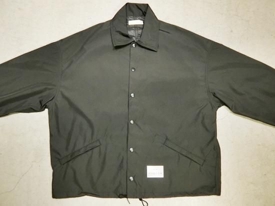 NEON SIGN INDUSTRIAL COACH JACKET Black - Laid back(レイド