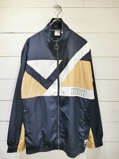 PUMA RECORD TRACK JACKET Navy×Beige×White - Laid back(レイドバック