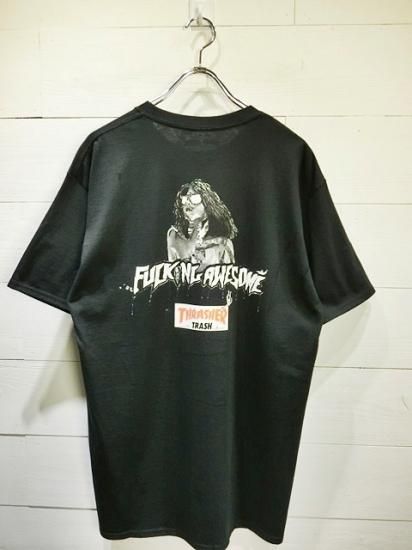 Fucking awesome ×Hockey×THRASHER Tシャツ