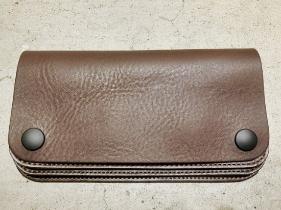 NL（ニール） -Smith- Long Wallet ロングウォレット Brown - Laid