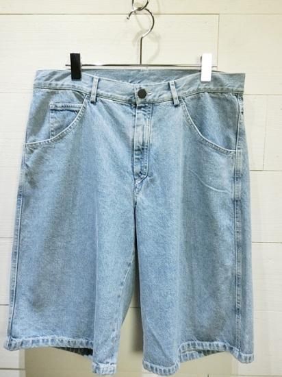 Gosha Rubchinskiy Yin Yang Denim Short Pants Used Indigo - Laid