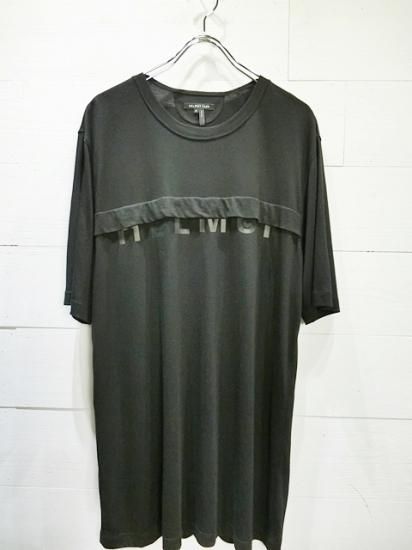 HELMUT LANG L/S LOGO T-SHIRT Black - Laid back(レイドバック