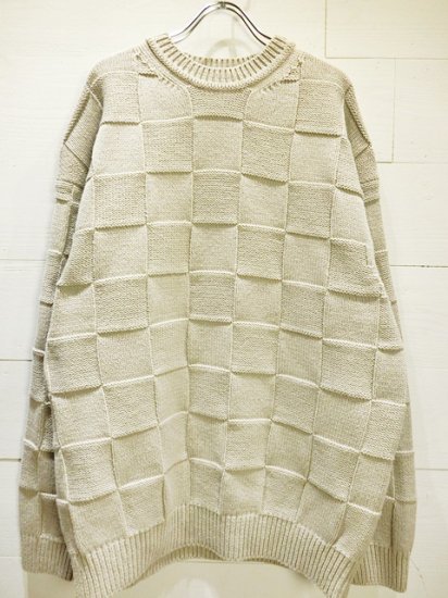 crepuscule（クレプスキュール） 2018AW Links Knit P/O リンクスニット Beige - Laid  back（レイドバック）| 千葉県 柏市 取り扱い 店舗 セレクトショップ 通販