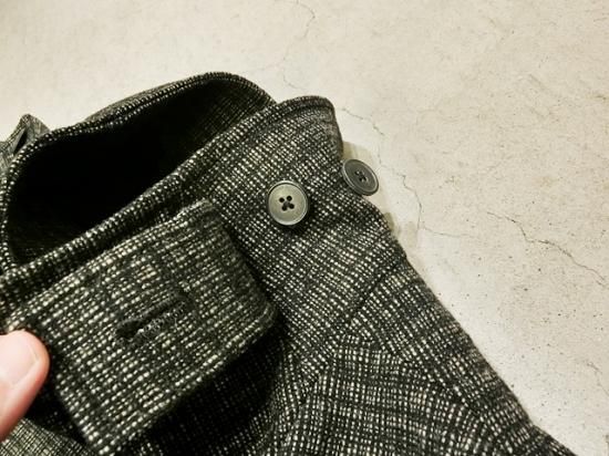 ESSAY（エッセイ） 2018AW GURKHA COAT グルカコート Black Ch - Laid