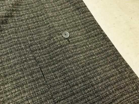 ESSAY（エッセイ） 2018AW GURKHA COAT グルカコート Black Ch - Laid