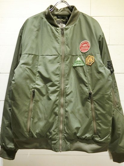 north face flight aviator bomber jacket