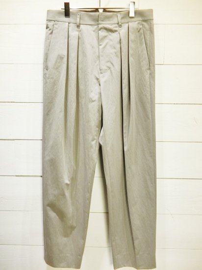 stein（シュタイン） 2019SS EX WIDE TROUSERS ワイドトラウザー F