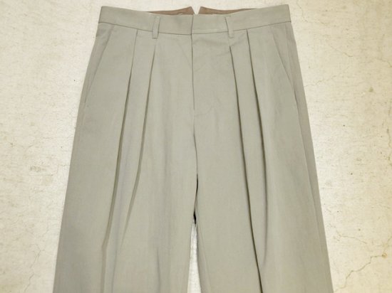 stein（シュタイン） 2019SS EX WIDE TROUSERS ワイドトラウザー F