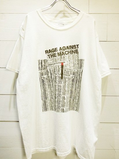 Insonnia Projects（インソニアプロジェクト） RAGE AGAINST THE MACHINE DEMO TAPE DECEMBER  1991 レイジアゲインストザマシーン デモテープTシャツ White - Laid back（レイドバック）| 千葉県 柏市 取り扱い 店舗  セレクトショップ 通販