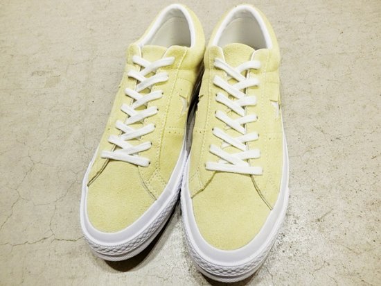 converse（コンバース） ONE STAR SUEDE ワンスター スウェード Lemon