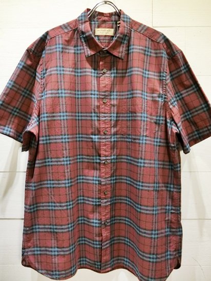 BURBERRY （バーバリー） S/S CHECK SHIRT ショートスリーブチェック