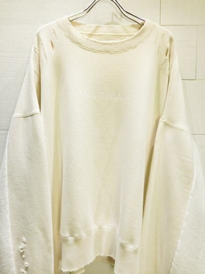 値引 カテゴリ】 Oversized REBUILD - Rebuild SUNSEA Sweat stein