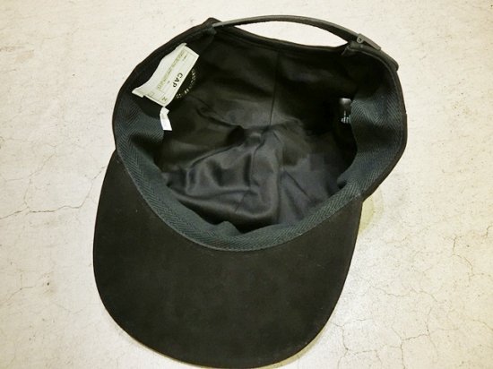 COMESANDGOES（カムズアンドゴーズ） 2020AW 20AW SHEEP SUEDE CAP シープスウェードキャップ Black -  Laid back（レイドバック）| 千葉県 柏市 取り扱い 店舗 セレクトショップ 通販