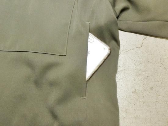 stein（シュタイン） 2019AW OVER SLEEVE DRIZZLER JACKET