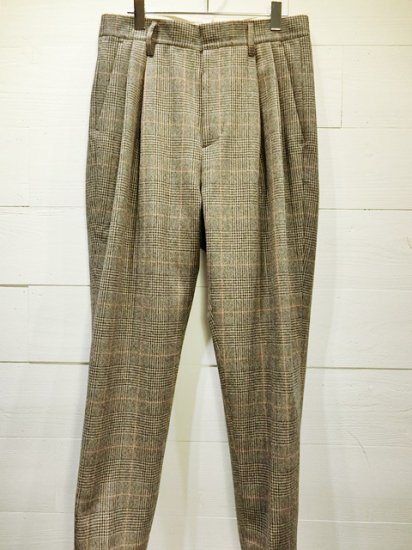 stein（シュタイン） 2019AW TWO TUCK WIDE TROUSERS 2タックワイド