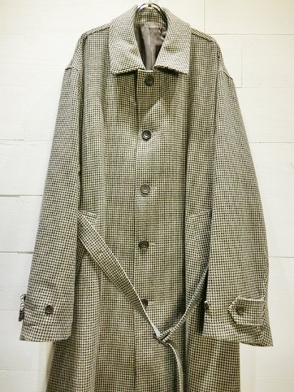 stein 19aw OVER SLEEVE INVESTIGATED COAT