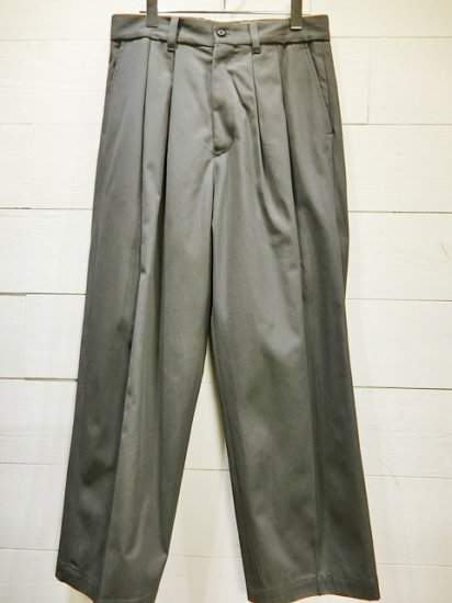 stein（シュタイン） 2020AW 20AW WIDE STRAIGHT TROUSERS ワイド