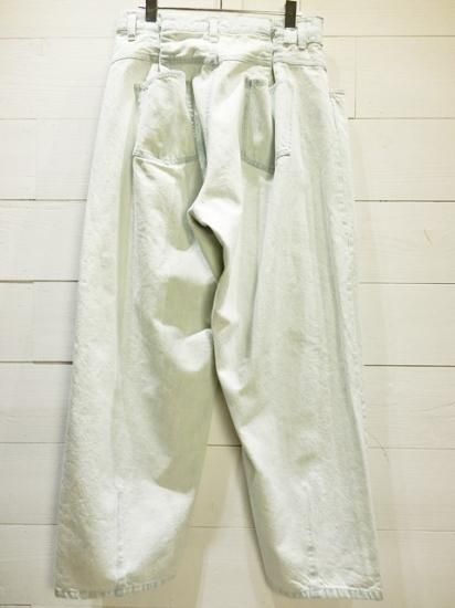 stein（シュタイン） 2020SS 20SS EX WIDE HOOKED DENIM JEANS
