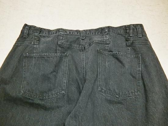 stein（シュタイン） 2020SS 20SS EX WIDE HOOKED DENIM JEANS
