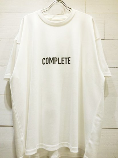 stein（シュタイン） 2020SS 20SS PRINT TEE -COMPLETE & INCOMPLETE