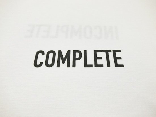 stein（シュタイン） 2020SS 20SS PRINT TEE -COMPLETE & INCOMPLETE ...