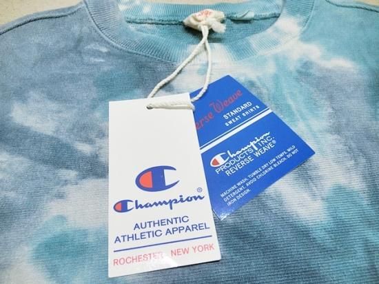 Champion（チャンピオン） REVERSE WEAVE TIE DYE CREW NECK