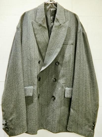 stein（シュタイン）2020AW 20AW OVERSIZED DOUBLE BREASTED JACKET