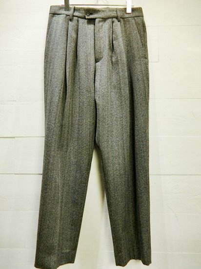 stein（シュタイン） 2020AW 20AW WIDE TAPERED TROUSERS ワイド