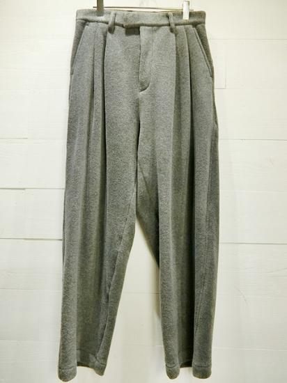 stein（シュタイン） 2020AW 20AW EXTRA WIDE FLEECE TROUSERS ワイド