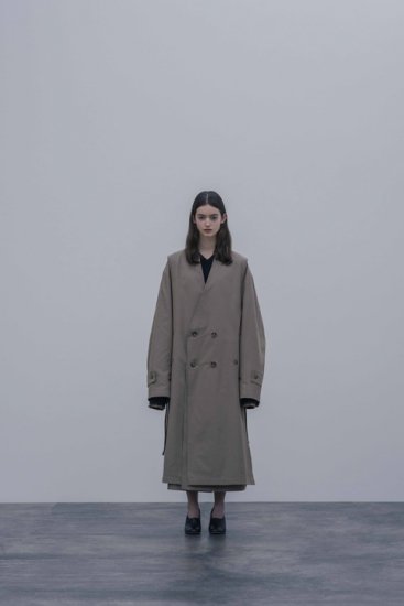 stein（シュタイン）2020AW 20AW OVERSIZED LINER NO COLLAR COAT