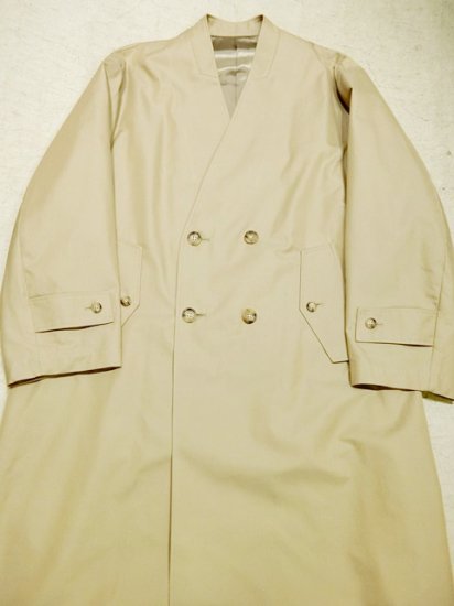 stein（シュタイン）2020AW 20AW OVERSIZED LINER NO COLLAR COAT オーバーサイズノーカラーコート  Beige - Laid back（レイドバック）| 千葉県 柏市 取り扱い 店舗 セレクトショップ 通販