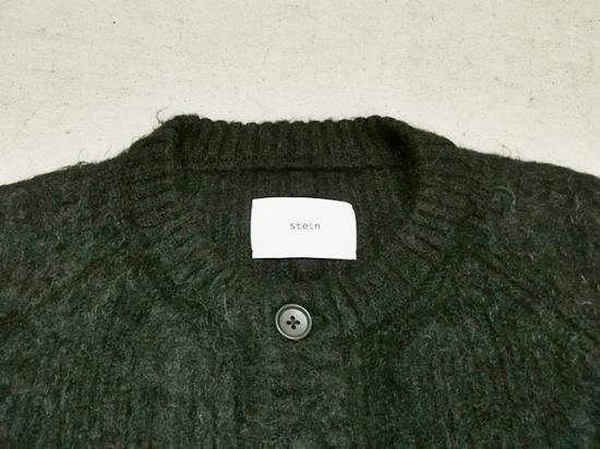 stein（シュタイン）2020AW 20AW KID MOHAIR CARDIGAN キッドモヘア