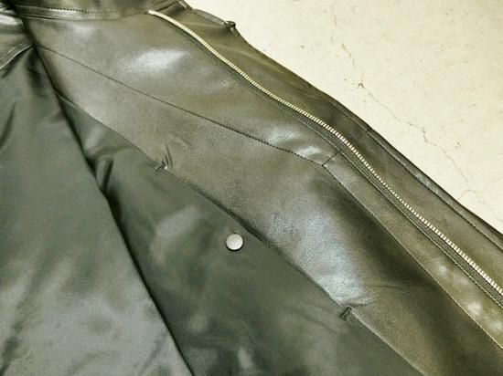 stein(シュタイン)2020AW 20AW OVER SLEEVE FAKE LEATHER stein(シュタイン)2020AW 20AW OVER SLEEVE FAKE LEATHER
