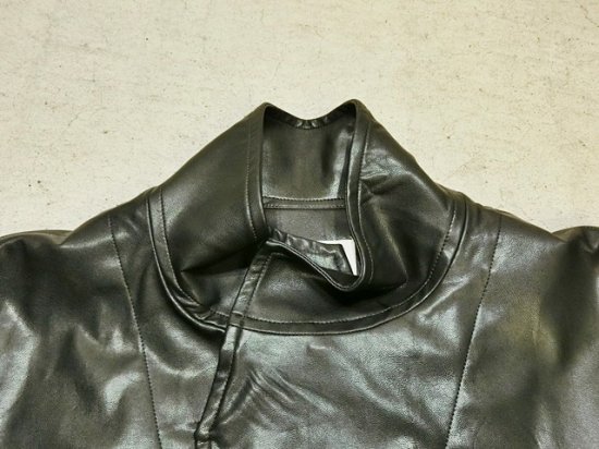 stein（シュタイン）2020AW 20AW OVER SLEEVE FAKE LEATHER JACKET