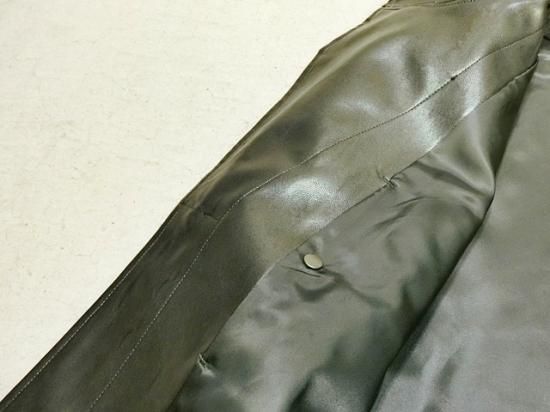 stein（シュタイン）2020AW 20AW OVER SLEEVE FAKE LEATHER
