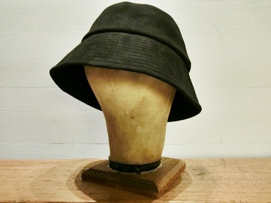 COMESANDGOES（カムズアンドゴーズ） 2020AW 20AW SHEEP SUEDE HAT シープスウェードバケットハット Black -  Laid back（レイドバック）| 千葉県 柏市 取り扱い 店舗 セレクトショップ 通販