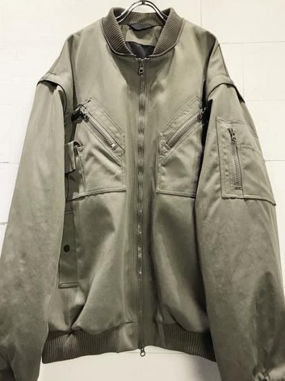 多少の誤差はご了承下さいESSAY  エッセイ　BLUE COLOR BLOUSON KHAKI